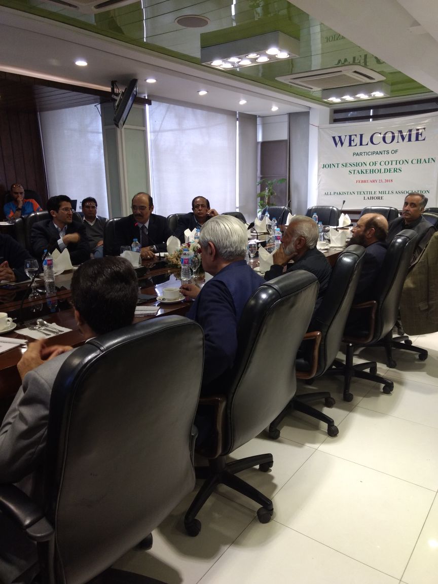Meeting of Joint Session of Cotton Chain Stakeholders 4